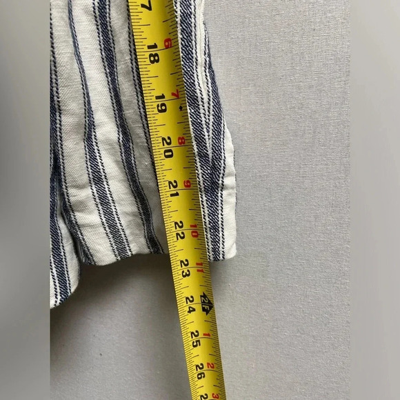 Emma & Olivia Linen Rayon pinstripe  blazer Sz XL - Picture 10 of 10